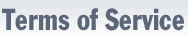 Terms of Service